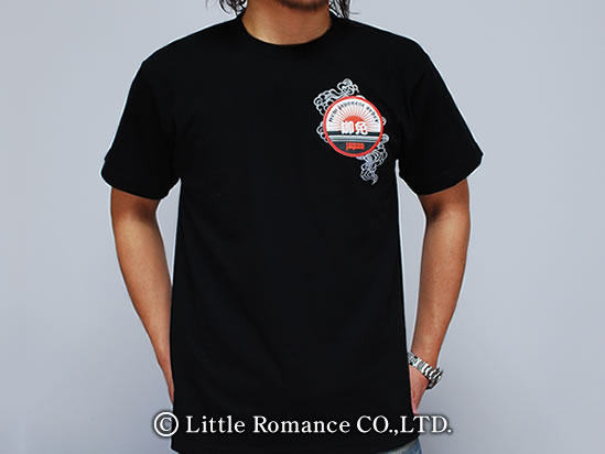 VALABASAS Greetings Tシャツ 半袖 Black Grey 送料込み D-VEC×ALMOSTBLACK】HYBRID PLATING SHORT T-SHIRT