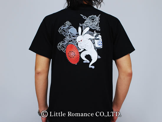 S-2447 和柄メンズ半袖Tシャツ 歌舞伎兎｜和柄ブランドのむかし