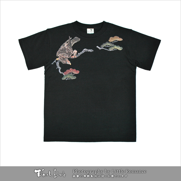 【訳あり美品】伝統的な和服セット 鷹と松の柄 七五三 着物 男の子 五歳 13点フルセット 羽織袴セット 刺繍入り